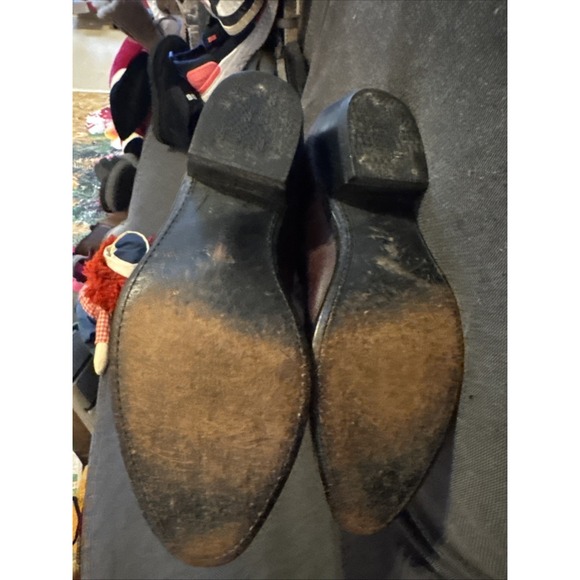 Justin Vintage Western Cowboy Boots‎ Men's Size 9 EE - Picture 5 of 5